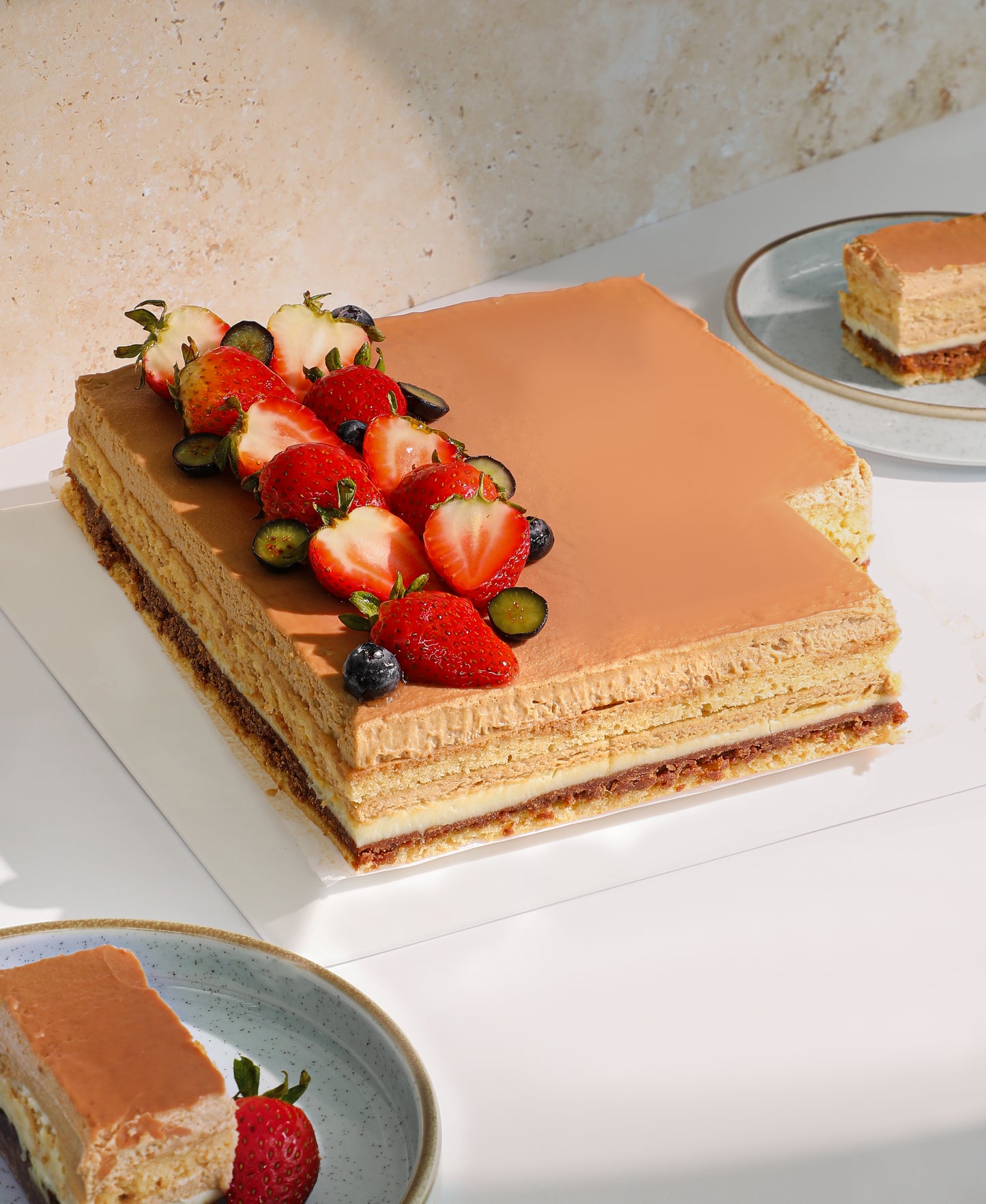 Teh tarik cake - (tea flavoured) Lilys Patisserie