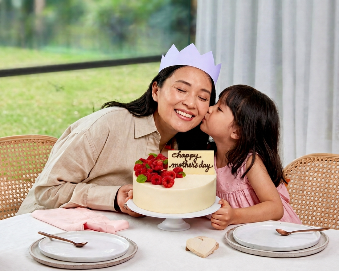Celebrate Mother’s Day with a Sweet Raspberry Cake Treat