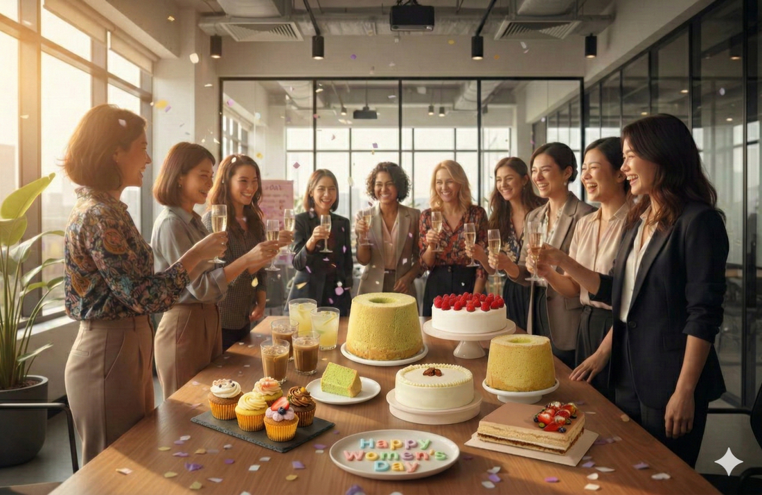 A Tribute to the Women Who Inspire: Host a memorable International Women's Day treat in your office