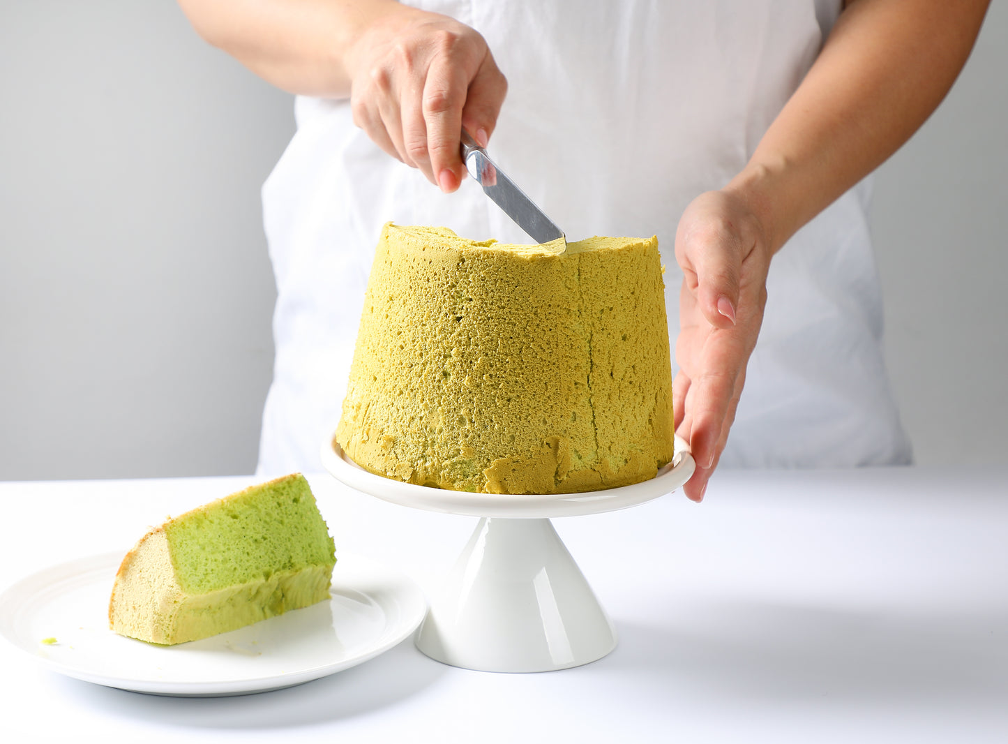 Pandan Chiffon Cake