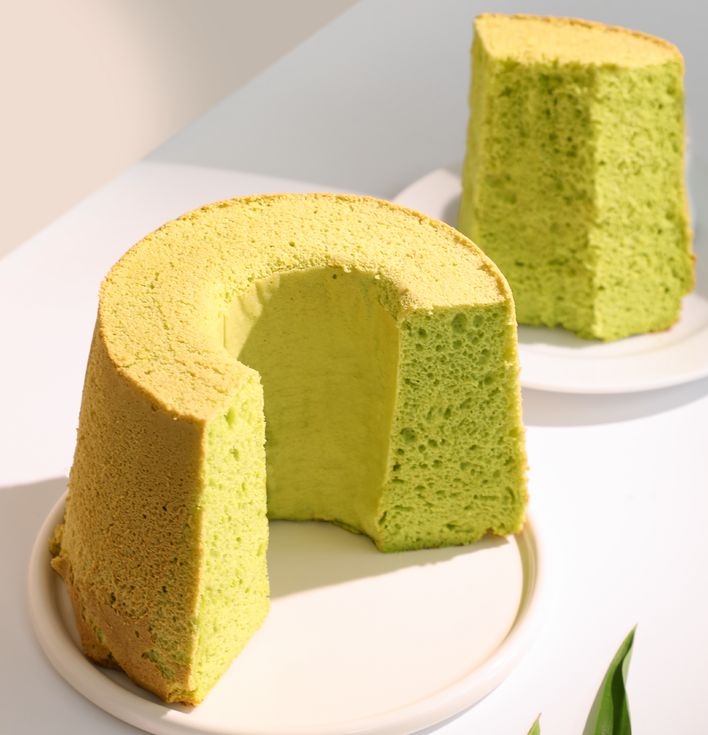 Pandan Chiffon Cake