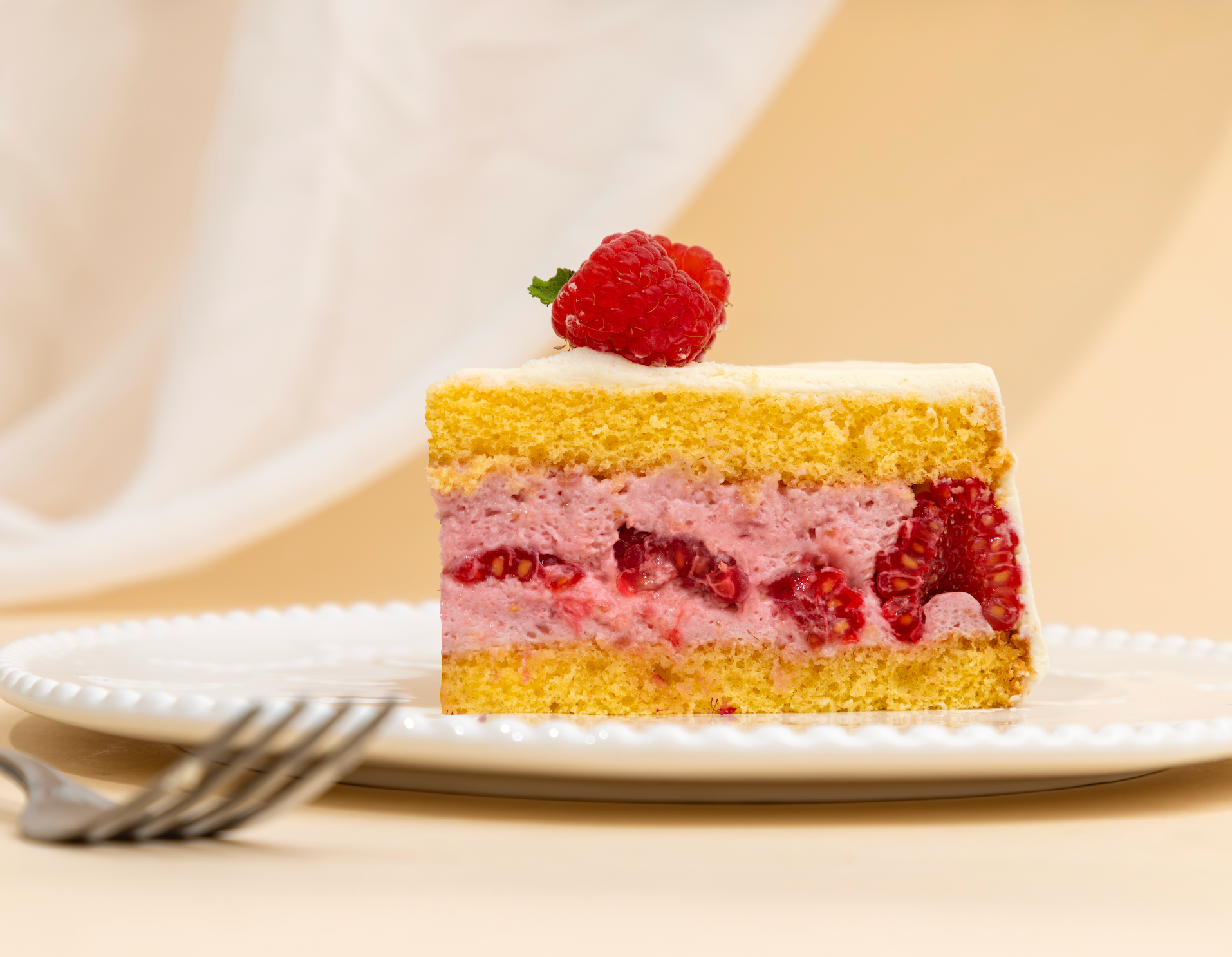 Framboisier (Raspberry Cake) Lilys